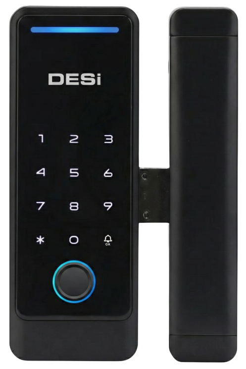 DESi QuiC Q006 Cam Kapı Akıllı Kilit
