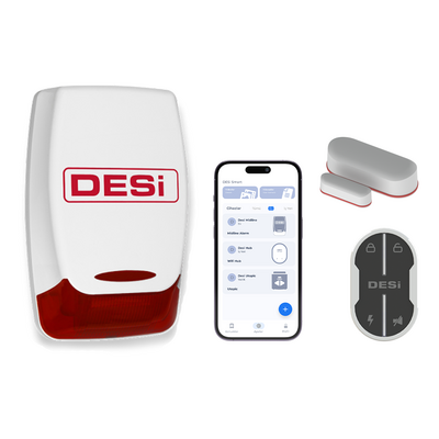 DESi Midline Smart Akıllı Alarm Sistemi + Keypad (Wifi-Uygulama ile Kullanım) - 2