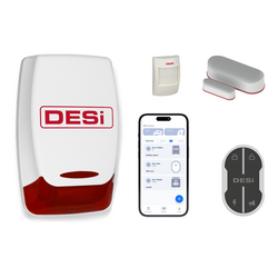 DESi Midline Smart Plus Akıllı Alarm Sistemi (Wifi-Uygulama ile Kullanım) - 2