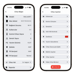 (KÜÇÜK KOZMETİK SORUNLU SIFIR ÜRÜNLER) DESi Midline Smart Akıllı Alarm Sistemi WiFi - iOS/Android Uyumlu - Uygulama ile Kullanım ve Anlık Bildirimler - 3