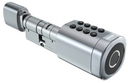 DESi QUiC Q001 Akıllı Silindir Kilit - Parmak İzi - Tuş Takımı - Kart Okuyucu (Rozet ve Pil Dahil) - 2