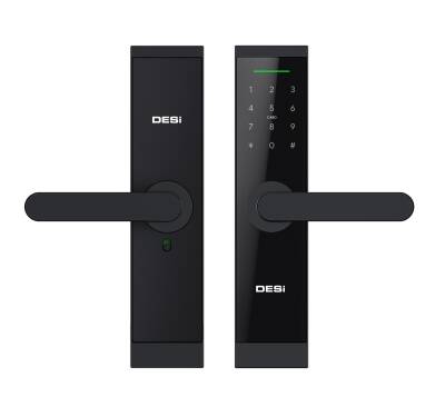 DESi QUiC Q004 Akıllı Kilit ve Mekanik Kale Kilit iOS/Android Uyumlu - Tuş Takımı - Kart Okuyucu - 3