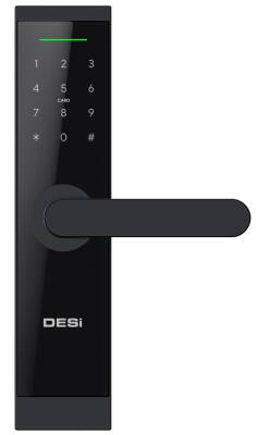 DESi QUiC Q004 Akıllı Kilit ve Mekanik Kale Kilit iOS/Android Uyumlu - Tuş Takımı - Kart Okuyucu - 2