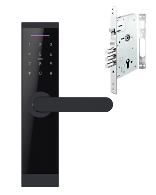 DESi QUiC Q004 Akıllı Kilit ve Mekanik Kale Kilit iOS/Android Uyumlu - Tuş Takımı - Kart Okuyucu - 1