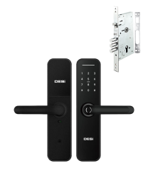 DESi QUiC Q005 Akıllı Kilit ve Mekanik Kale Kilit iOS/Android Uyumlu - Parmak İzi - Tuş Takımı - Kart Okuyucu - 5
