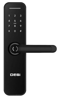 DESi QUiC Q005 Akıllı Kilit Uygulama-Parmak İzi-Tuş Takımı-Kart Okuyucu - 3