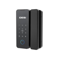 DESi QUiC Q006 Cam Kapılar İçin Akıllı Kilit iOS/Android Uyumlu - Tuş Takımı - Kart Okuyucu - Parmak İzi - 4