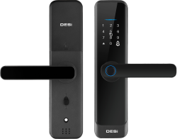 DESi QUiC Q015 Akıllı Kilit iOS/Android Uyumlu - Parmak İzi -Tuş Takımı - Kart Okuyucu - 1