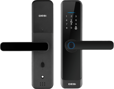 DESi QUiC Q015 Akıllı Kilit iOS/Android Uyumlu - Parmak İzi -Tuş Takımı - Kart Okuyucu - 1