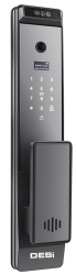 DESi QUiC Q032+ Akıllı Kilit Yüz Tanıma - Parmak İzi - Tuş Takımı - Kart Okuyucu - Canlı Görüşme - 5