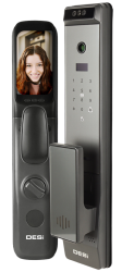 DESi QUiC Q032+ Akıllı Kilit Yüz Tanıma - Parmak İzi - Tuş Takımı - Kart Okuyucu - Canlı Görüşme - DESi