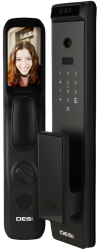 DESi QUiC Q032+ Akıllı Kilit Yüz Tanıma - Parmak İzi - Tuş Takımı - Kart Okuyucu - Canlı Görüşme - 2