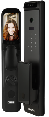 DESi QUiC Q032+ Akıllı Kilit Yüz Tanıma - Parmak İzi - Tuş Takımı - Kart Okuyucu - Canlı Görüşme - 2