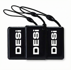 DESi QUiC Serisi Akıllı Kilitler İçin IC Kart - Tag - (DESi Logolu) (3 Adet) - DESi Akıllı Kilit