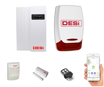 DESi Smartline Akıllı Alarm Sistemi (IOS/Android Uyumlu - İnternetten Kontrol İmkanı) - 1
