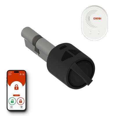 DESi Utopic R Akıllı Kilit iOS/Android Uyumlu - Akıllı Köprü Set (Google Home ve Alexa) - 4