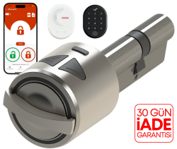 DESi Utopic R Akıllı Kilit iOS/Android Uyumlu - Akıllı Köprü - Parmak İzi Okuyucu ve Dahili Tuş Takımlı Set - DESi Akıllı Kilit