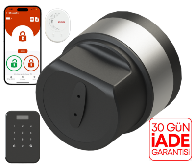 DESi Utopic RX Yapay Zeka Destekli Akıllı Kilit Yüz Tanıma ve Tuş Takımı - Türkiye′de Üretilen Kapılara Özel - 4