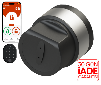 DESi Utopic RX Yapay Zeka Destekli Akıllı Kilit iOS/Android Uyumlu - Parmak İzi ve Tuş Takımı Set - 1