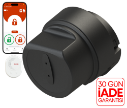 DESi Utopic RXe Yapay Zeka Destekli Akıllı Kilit iOS/Android Uyumlu - WiFi Akıllı Köprü - Türkiye′de Üretilen Kapılara Özel (Google Home ve Alexa) - DESi