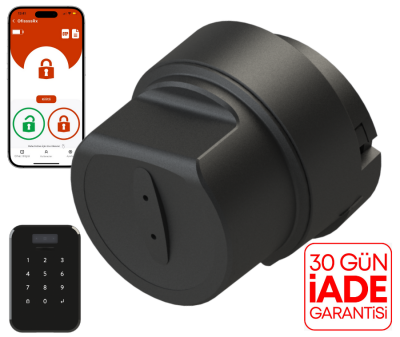 DESi Utopic RXe Yapay Zeka Destekli Akıllı Kilit Yüz Tanıma ve Tuş Takımı - Türkiye'de Üretilen Kapılara Özel - 1