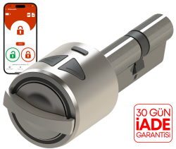 DESi Utopic R Akıllı Kilit iOS/Android Uyumlu - Her Kapıya Deliksiz Montaj - DESi