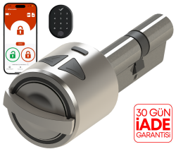 DESi Utopic R Akıllı Kilit iOS/Android Uyumlu - Parmak İzi Okuyucu ve Dahili Tuş Takımlı Set - DESi