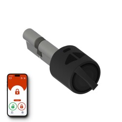 (KÜÇÜK KOZMETİK SORUNLU SIFIR ÜRÜNLER) DESi Utopic R+ Akıllı Kilit - Her Kapıya Deliksiz Montaj - 5